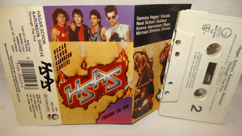 Hsas - Through The Fire ( Van Halen Journey Geffen Records) 