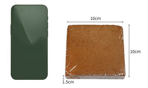 Bloque Nutricional Coconutss Brick Plántulas De Salvado De C