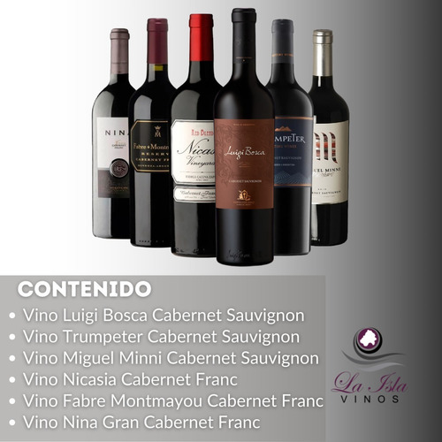 Imagen 3 de 10 de Combo Cabernetes (cabernet Sauvignon + Cabernet Franc)