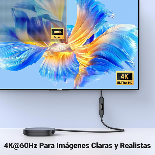 Cople Adaptador Hdmi Hembra A Hembra Ugreen 20107p-2pz 4k@60hz, Conector De Alta Velocidad Para Extensión De Cables Hdmi Para Hdtv, Monitores, Proyectores