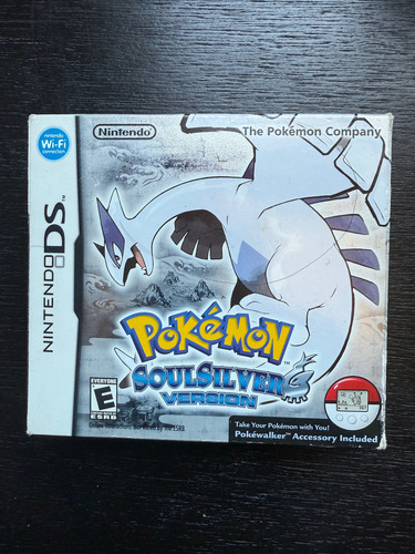 Pokemon Soul Silver Nintendo Ds Completo Colección Original