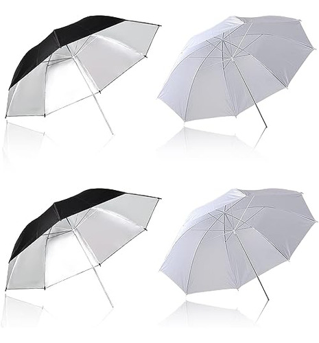 [4 Pack] Fotógrafo Umbrella Lighting Kit,43  Amp; 33  B3dm1