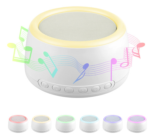 Sleep Machine Timer/loop Baby Desktop Touch Con Colores