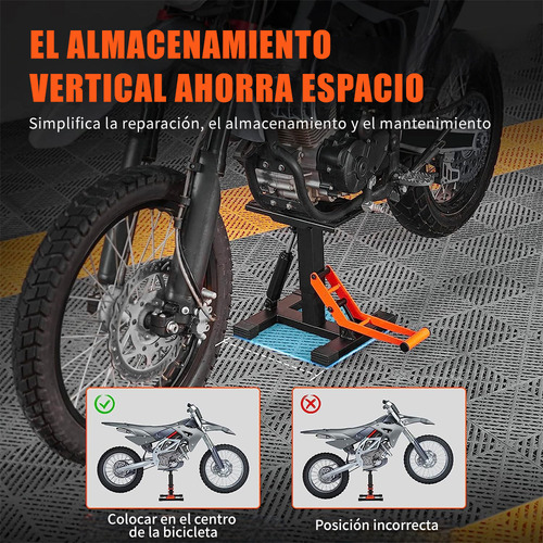 Plataforma de elevación hidráulica para motocicletas BOBOJIIIER