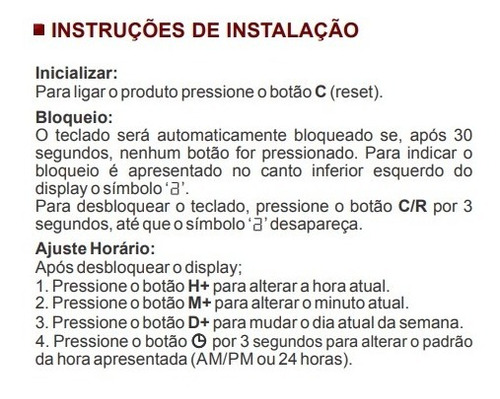 Programador Horário (timer) 110~240vca (25a)-min-horas-2 Pçs