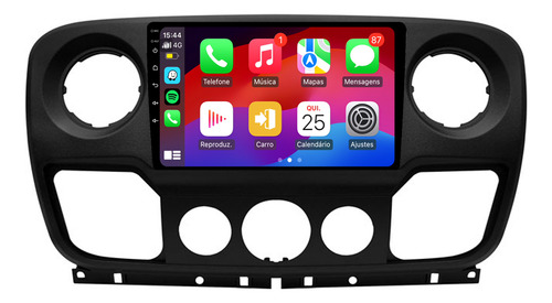 Kit Multimidia Master 13/20 9p Carplay Android Auto 2/32gb