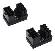 Comprar Atx 8pin Hembra Macho Adaptador Angulo 180 Grado Para