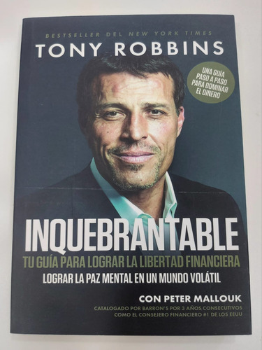 Libro Inquebrantable Anthony Robbins 