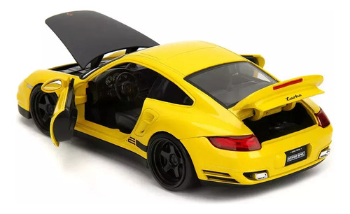 1/24 Porsche 911 Turbo (997) Jada Color Amarillo