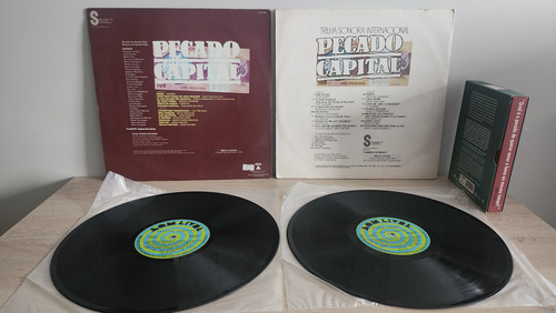 Novela Pecado Capital - Lp (duplo) + Dvd - Rede Globo (Usado)