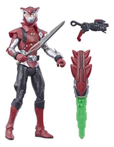 Figura De Acción Blaze De Power Rangers Beast Morphers 6 M