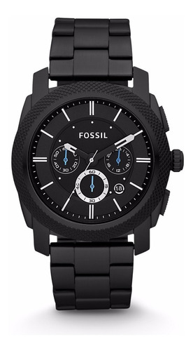 Reloj Fossil Acero Negro Hombre Fs4552 100% Original 