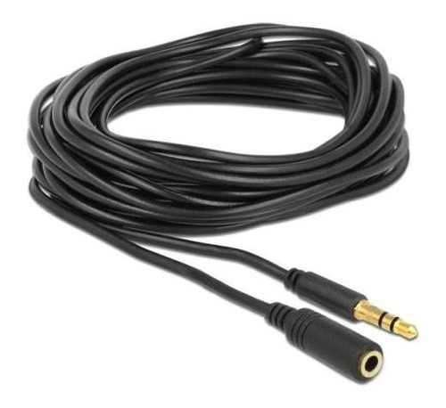 Cable De Audio Extensión Estéreo Plug 3.5mm - 5 Metros