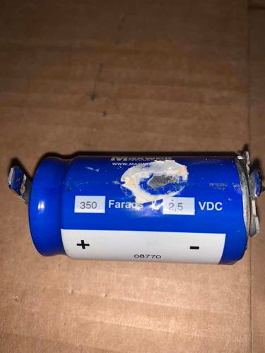 Super Capacitor Maxwell Boostcap 350f2.5v Semi Novo 28und