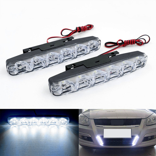 Luces De Conducción Diurna Drl, 1 Par, Superbrillantes, Colo
