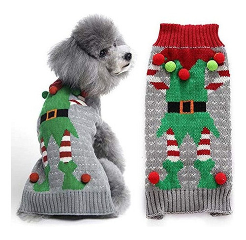 Doggyzstyle Feo Perro Sueteres Para Navidad Mascota Gato Ro