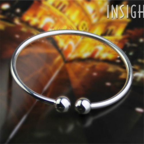 Tf 2 Chapado En Plata Hombres De La Abierta Brazalete