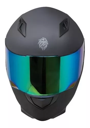 Casco Moto Cerrado Negro Mate Cert Dot