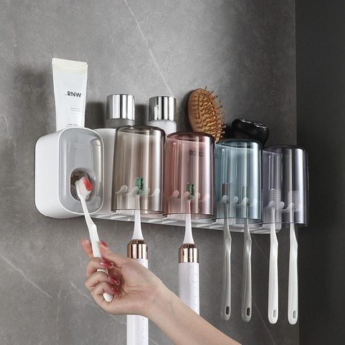 Soporte Para Cepillos De Dientes Ecoco Squeeze Toothpaste Pl