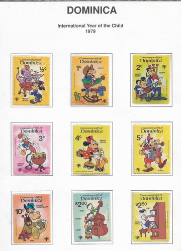Imagen 3 de 4 de Bellas Estampillas Disney Comiqui Varios Paises Mas Obsequio