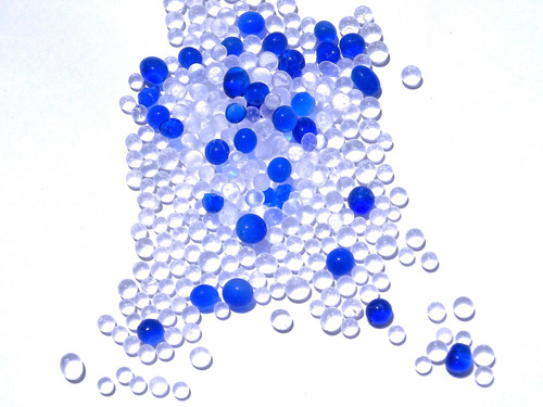 Silica Gel  Blanco Con Indicador Azul X 1 Kilo