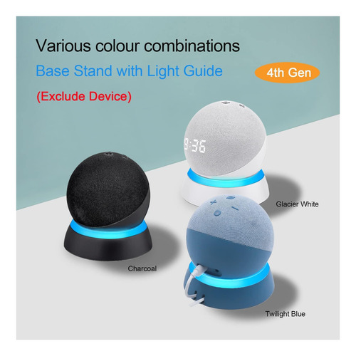 Soporte De Mesa Para Echo Dot 5th Y 4th Generation, Soporte