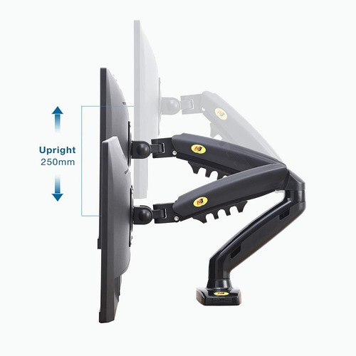 Imagen 3 de 7 de Soporte De Brazo Monitor A Escritorio Nb F80 17 A 30