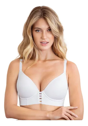 Leonisa Brasier Memory Bustier Triangular De Realce Alto Y B