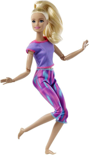 Boneca Barbie Feita Para Mexer Loira - Mattel Original