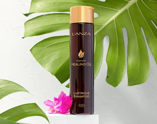 Kit L'anza Keratin Healing Oil Shampoo E Oil Tratament