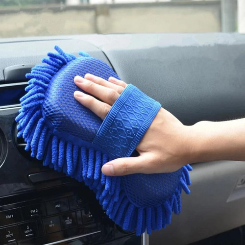 Cepillo De Esponja De Microfibra For Lavado De Coches, Guan
