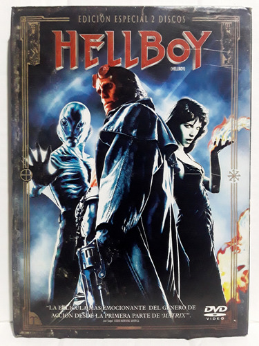 Dvd Hellboy - Edição Especial Duplo, Encarte Int. Importado