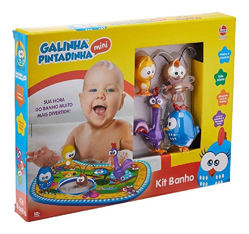 Kit De Banho Infantil Mini Lider Galinha Pintadinha 2991