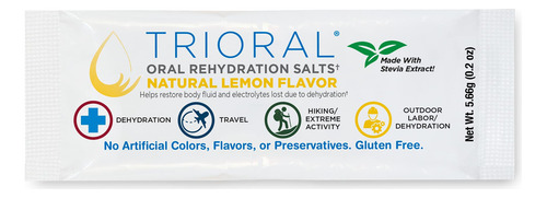 Trioral Limón Natural Con Sales De Rehidratación Oral De Ste