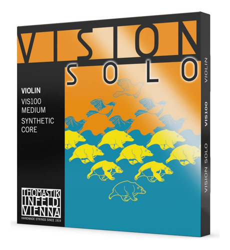 Juego De Violn Thomastik-infeld Vision Solo - 4/4 - No . Vis