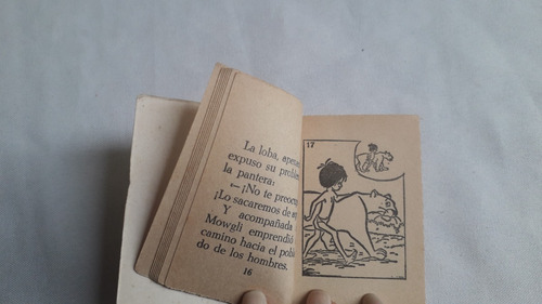 Cuento Bolsillo * Libro D La Selva Bruguera 73 Mini Infancia (Usado)
