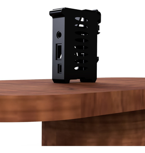 Kit 2un Case De Raspberry Pi 3 Com Suporte De Trilho Din