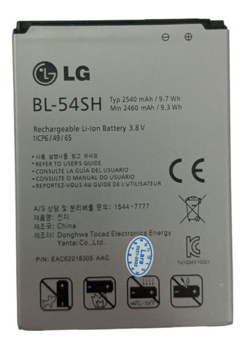 Bateria LG Bl-54sh L90/d400/l80/d373 G3 Mini