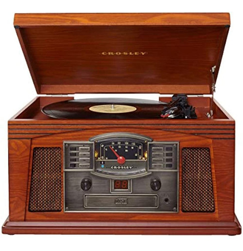 Crosley Cr42d-pa Lancaster - Tocadiscos De 3 Velocidades Con