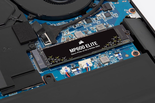 Ssd 1tb Corsair Mp600 Elite M.2 Pcie Gen4 Nvme M.2 7000mb/s Color Negro