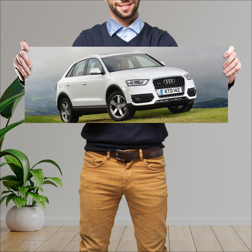 Cuadro 30x80cm Auto 2011 Audi Q3 Uk 87819 650