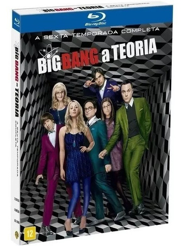 Blu-ray Big Bang A Teoria - 6ª Temporada 2 Discos - Lacrado