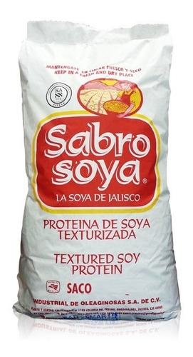 8 Kg De Soya Texturizada Sabro Soya