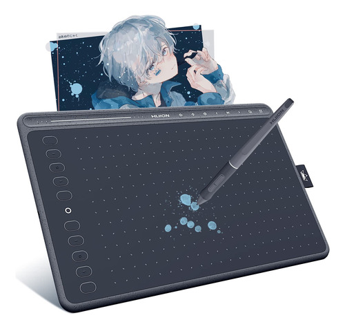 Tableta Digitalizadora Huion Hs611 Azul! ¡oferta Especial!