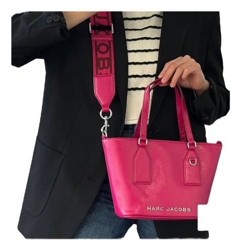Bolsa Crossbody Marc Jacobs Rosa Original Y Nueva