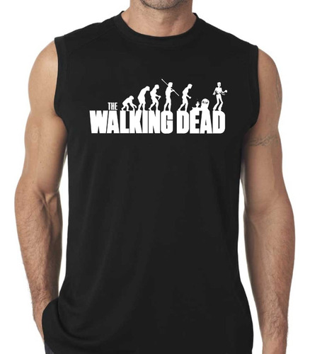 Remera The Walking Dead Musculosa 100% Algodón