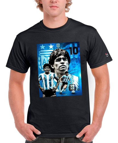 Diego. Argentina. Maradona. Remeras Premium. Habibis