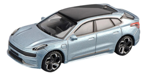 ( Modelo De Coche 1/64, Coche De Aleación, Juguete Azul