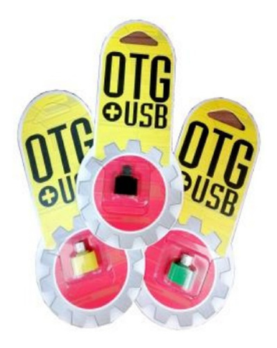 Adaptador Otg Usb Tipo C A Usb 2 Piezas
