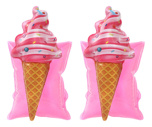 2 Bandas Para Brazos De Natación, Flotadores Para Helado